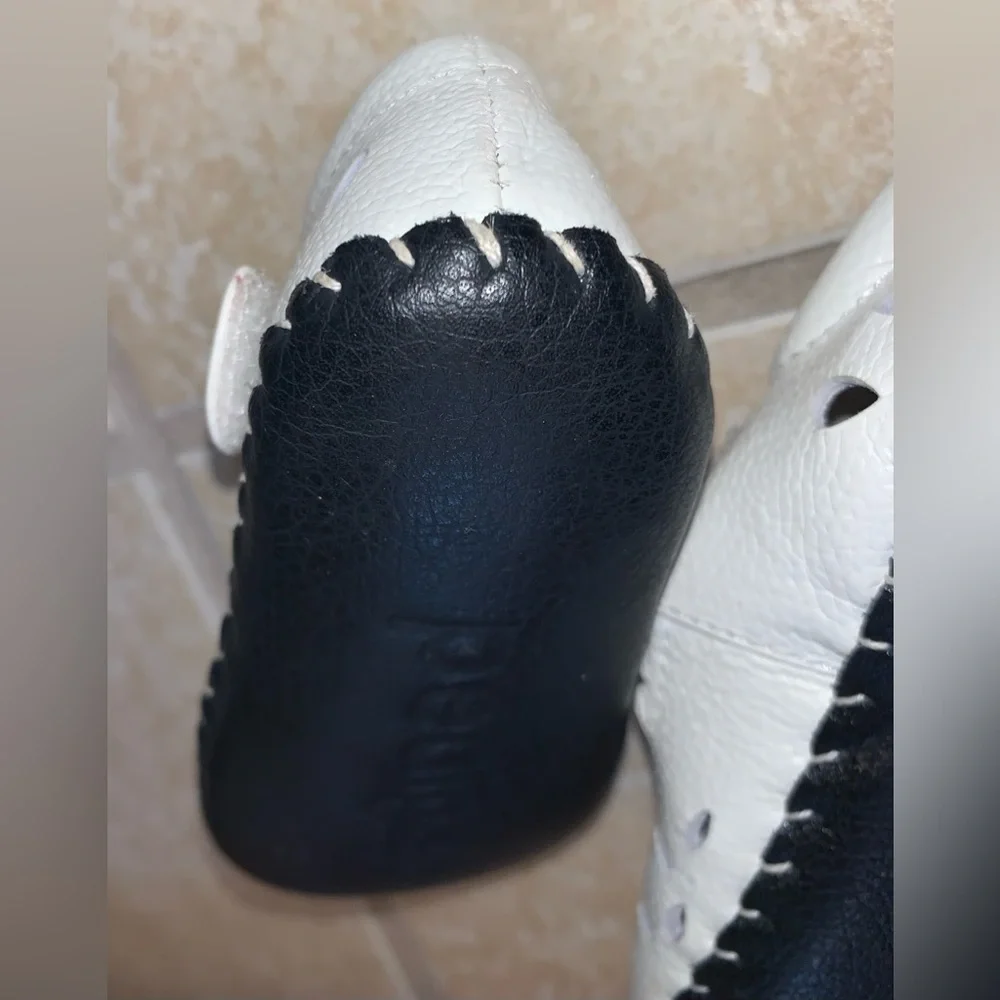pediped white leather
